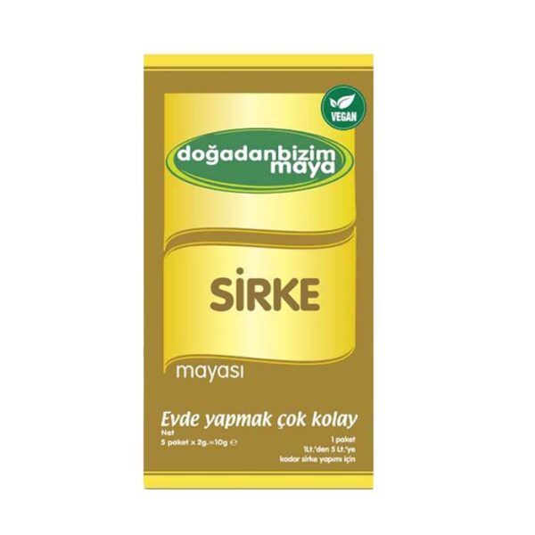 Doğadan Bizim Sirke Mayası 1 kutu 5 Saşe