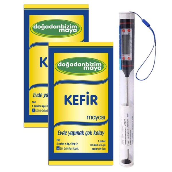 Doğadan Bizim Kefir Mayası Gıda Termometresi